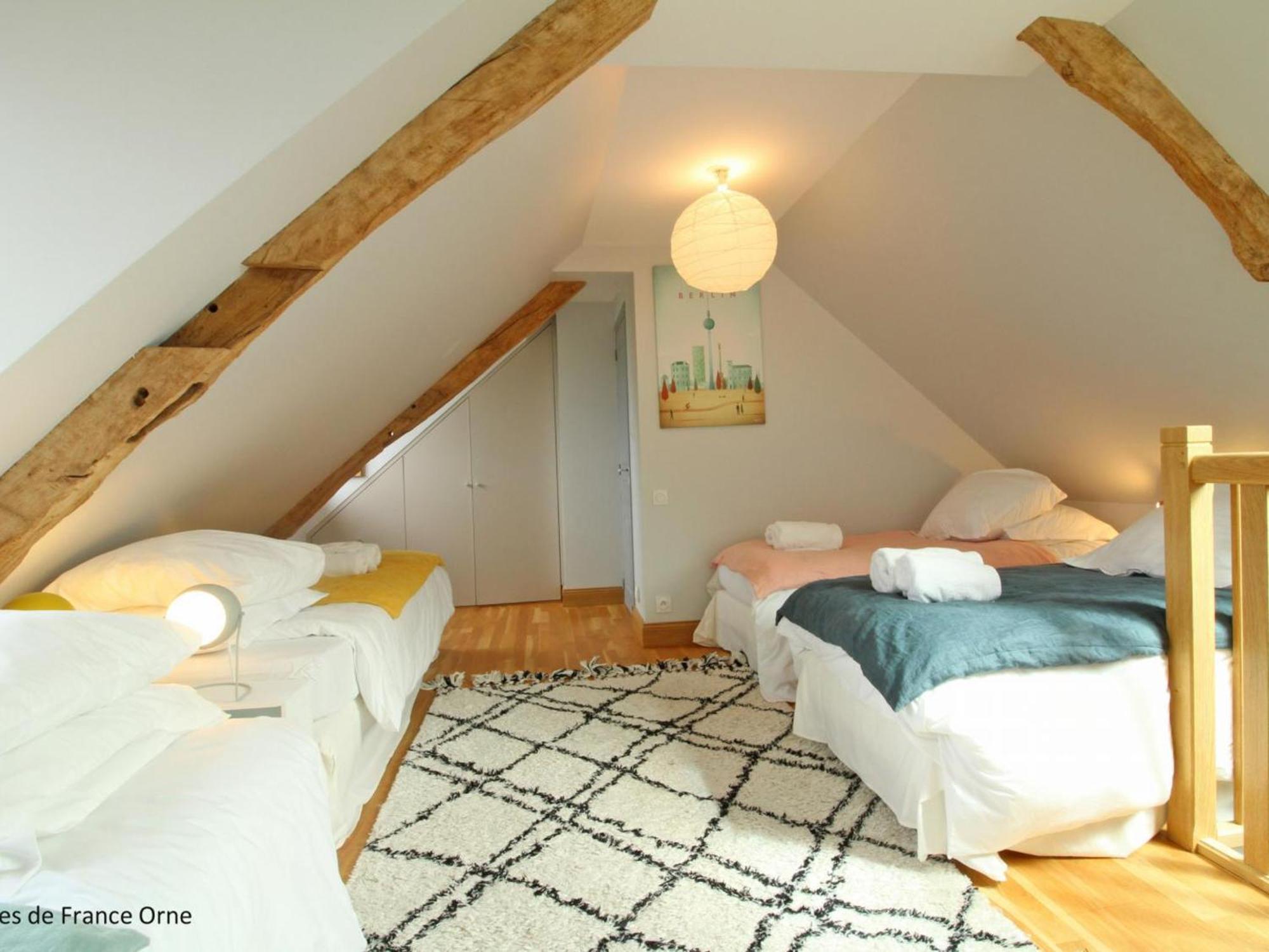 Maison Normande Renovee Avec Grand Jardin, Ideale Pour Famille, Proche Lac Et Randonnees - Fr-1-497-143 Menil-Gondouin Luaran gambar